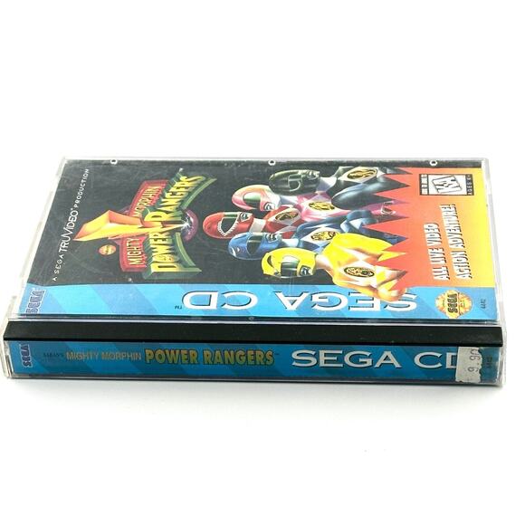 Mighty Morphin Power Rangers Sega CD 1995 CIB w Registration Card - Picture 11 of 16